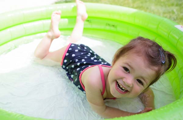How to keep inflatable pool water clean